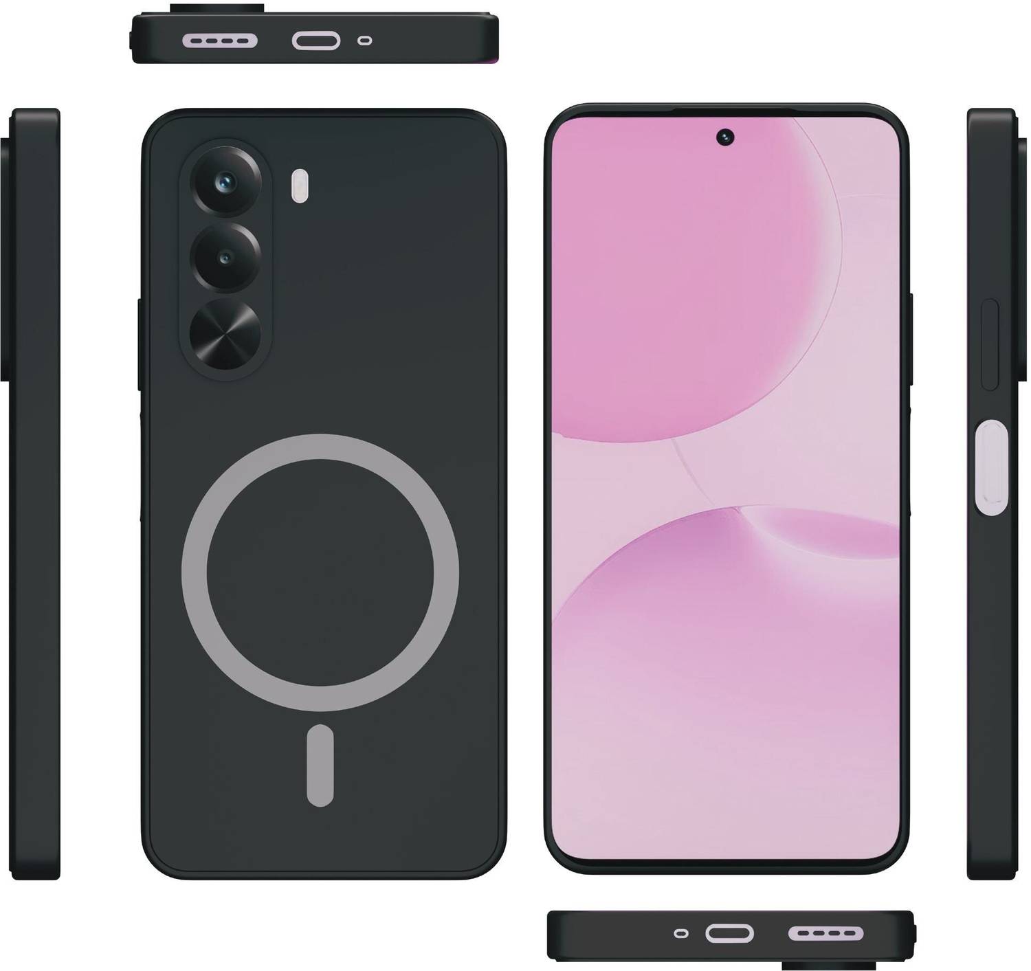 COVERBLACK Realme P4x 5G Rubber Back Cover - Image 5