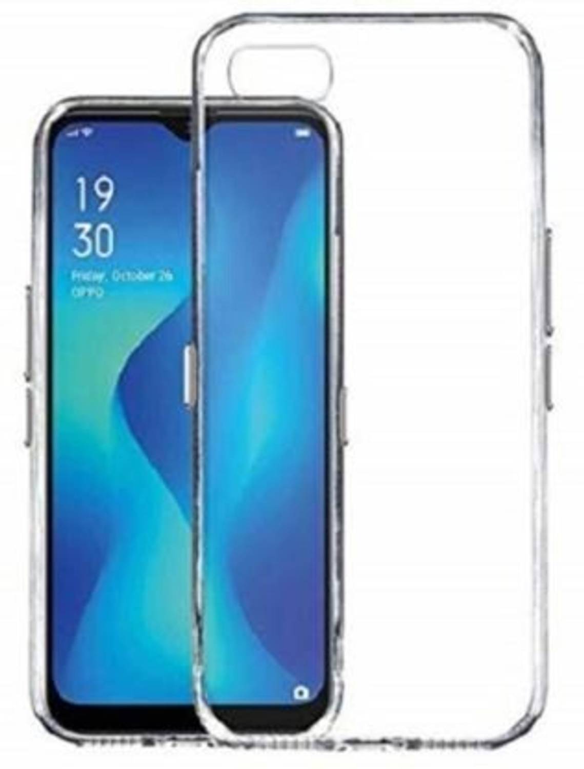 Aarov Back Cover for OPPO A1k OG Totu, Designer Plain Back Cover