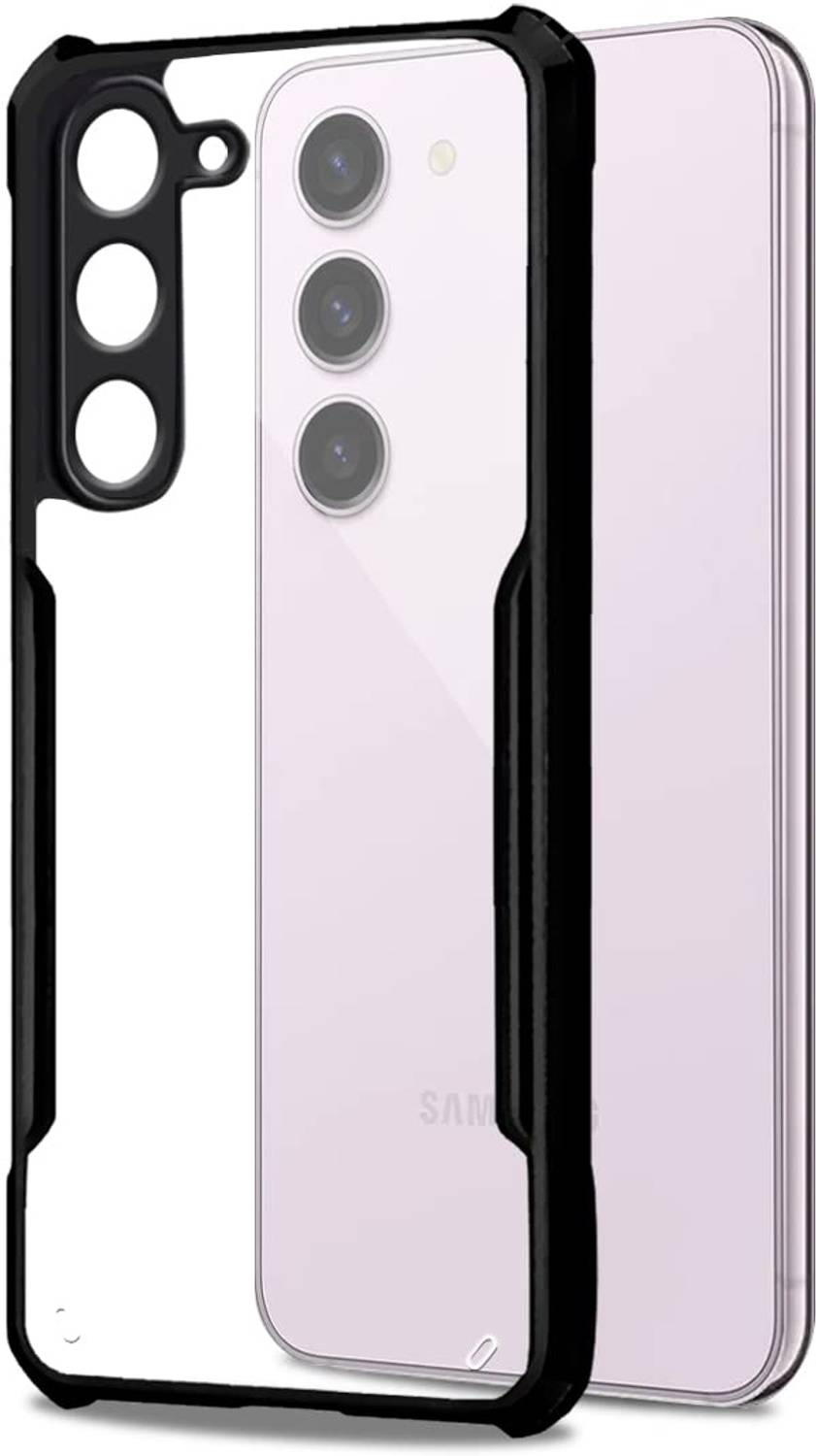Amagav Back Cover for Samsung Galaxy S23 Plus 5G, Shockproof Transparent Back Cover for Samsung Galaxy S23 Plus 5G