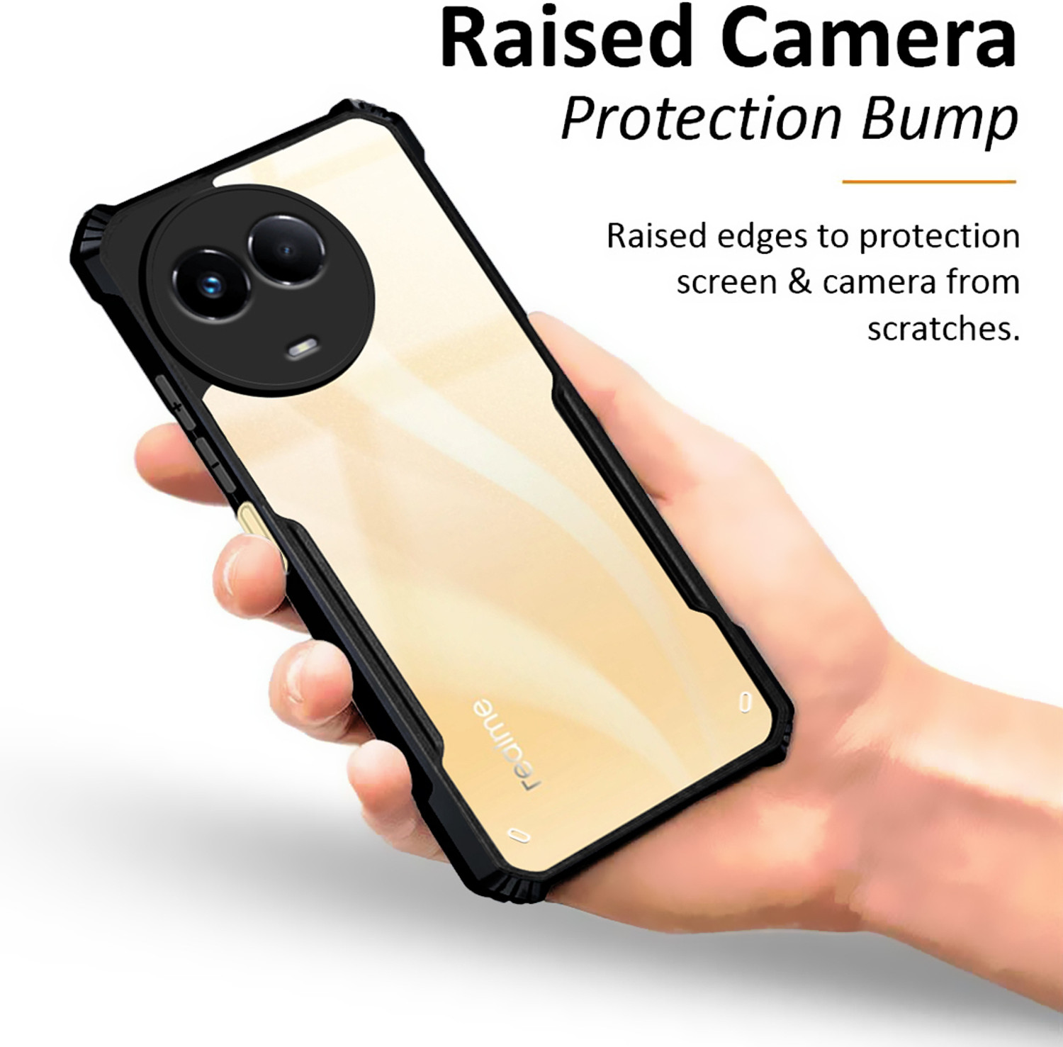 Image of Cover Bazaar Realme 11 5G, Realme 11x 5G, Realme Narzo 60x 5G Plastic Back Cover