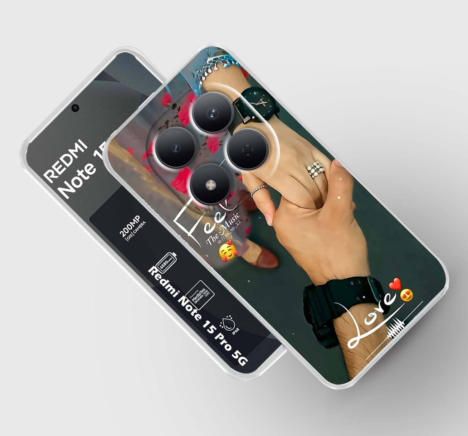 Artage Back Cover for REDMI Note 15 Pro 5G