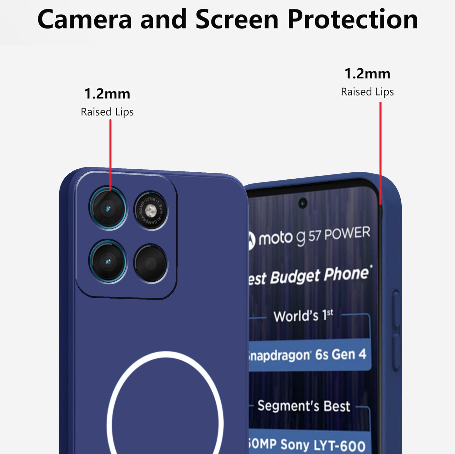 Image of Forego Back Cover for Moto G57 Power 5G