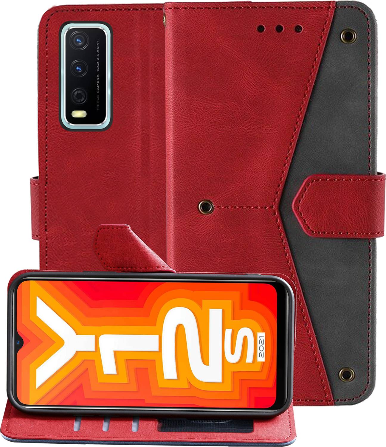 Autofocus Back Cover for Vivo Y12s 2021