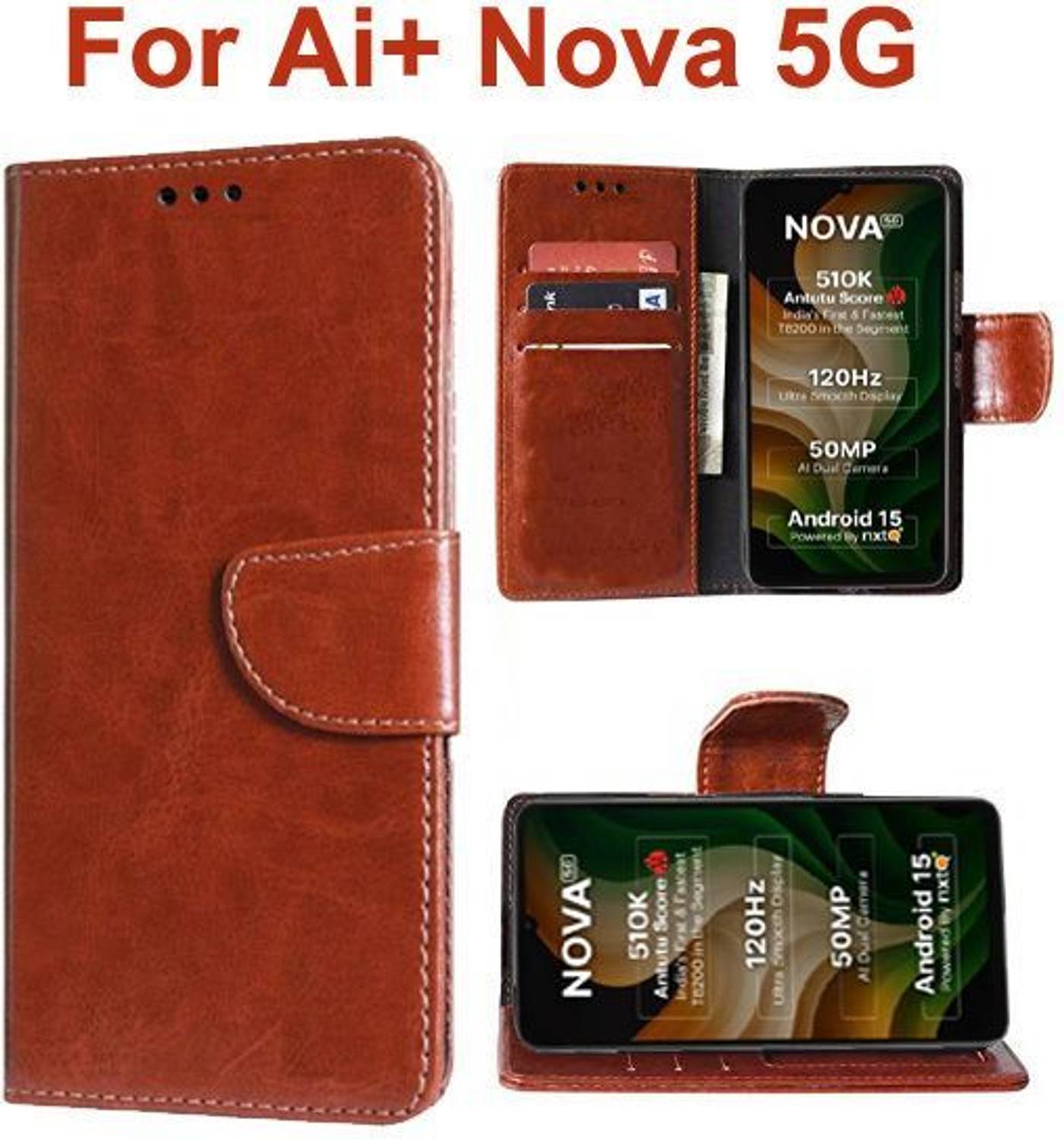 Carnage Flip Cover for Ai+ Nova 5G