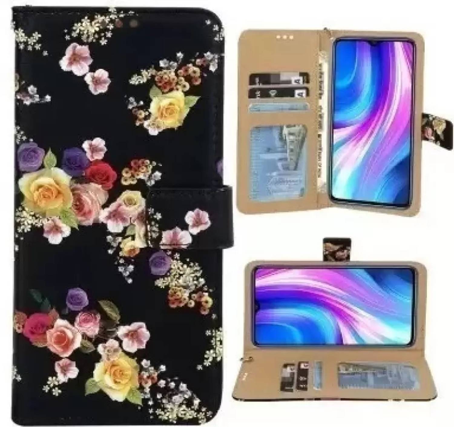 Aarov Flip Cover for Realme C15