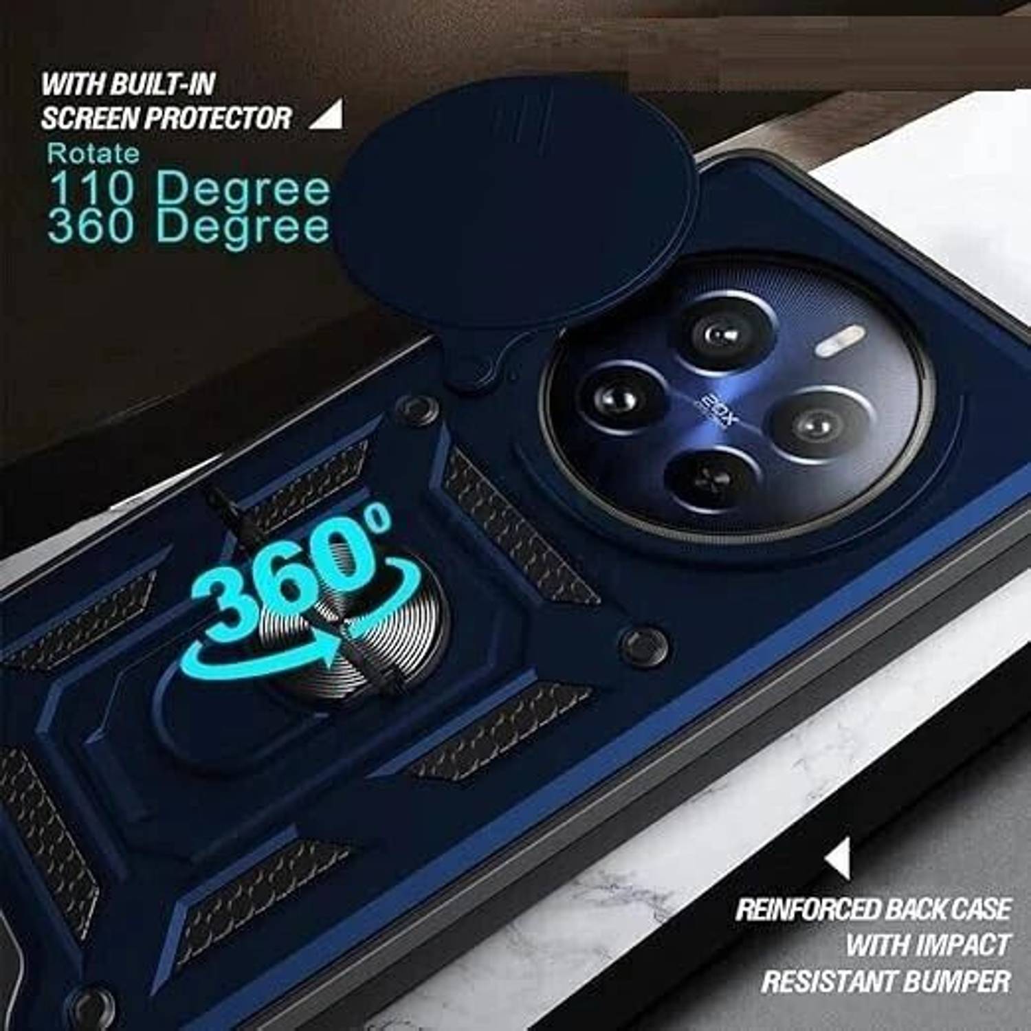 Fablue Back Cover for Realme P1 Pro 5G Blue - Image 2