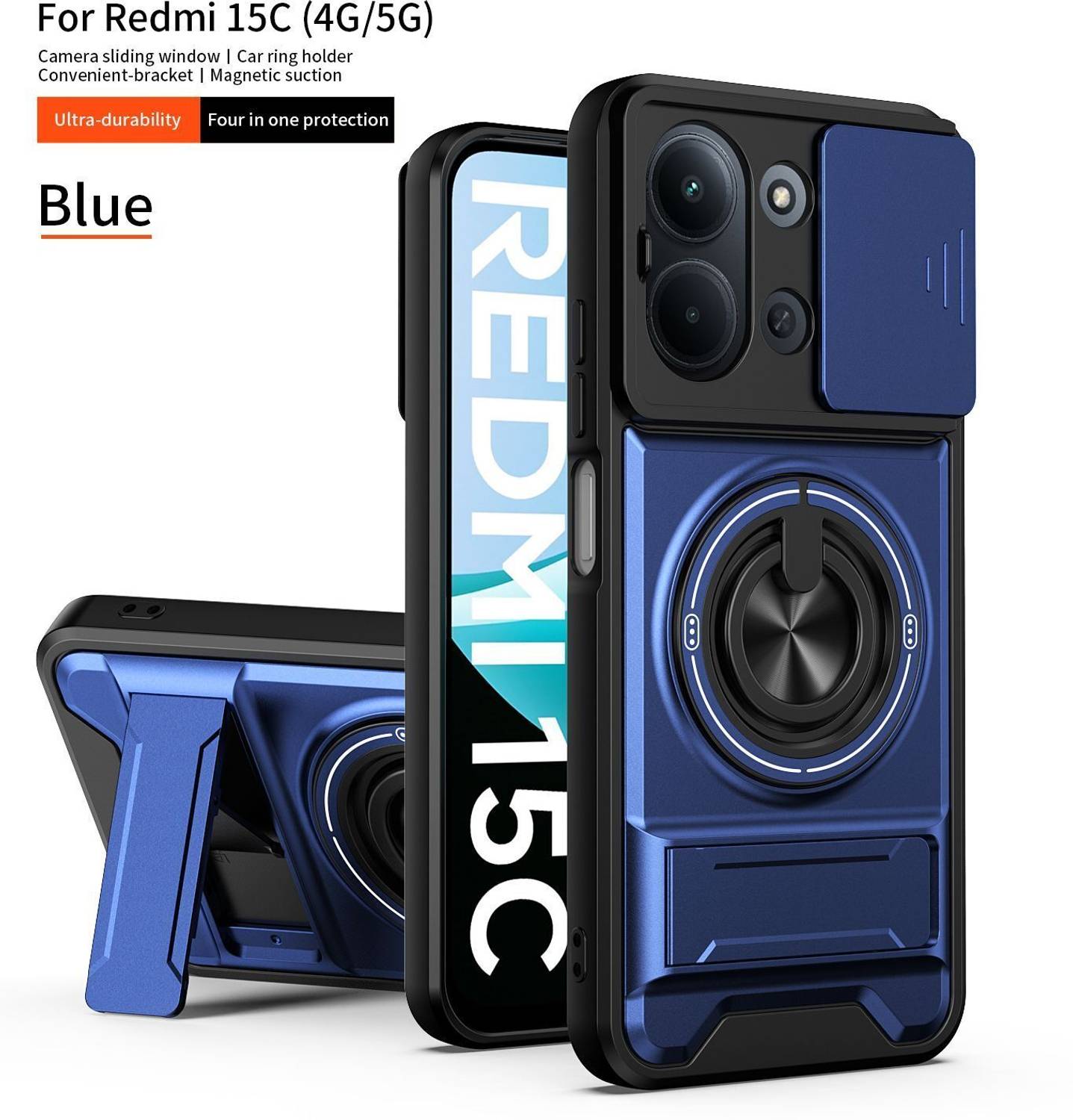 YUWOO Back Cover for REDMI 15C 5G - Image 1