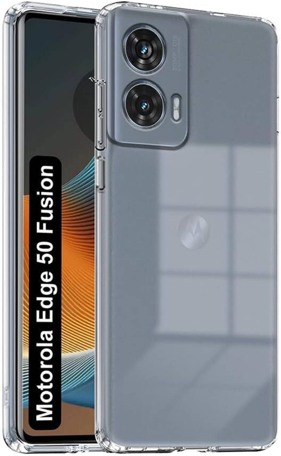 BINTAGE Back Cover for Motorola Edge 50 Fusion