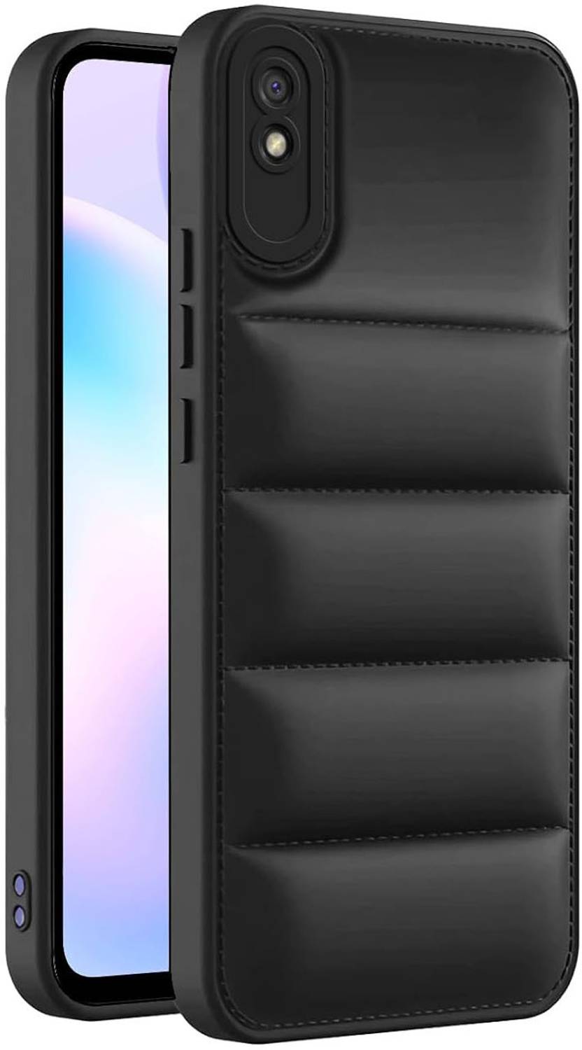 Xinyunew Cover Portafoglio Per Xiaomi Redmi 9A - Custodia In Pelle Con 2 Slot Carte E Portamonete, Supporto Stand, Nero