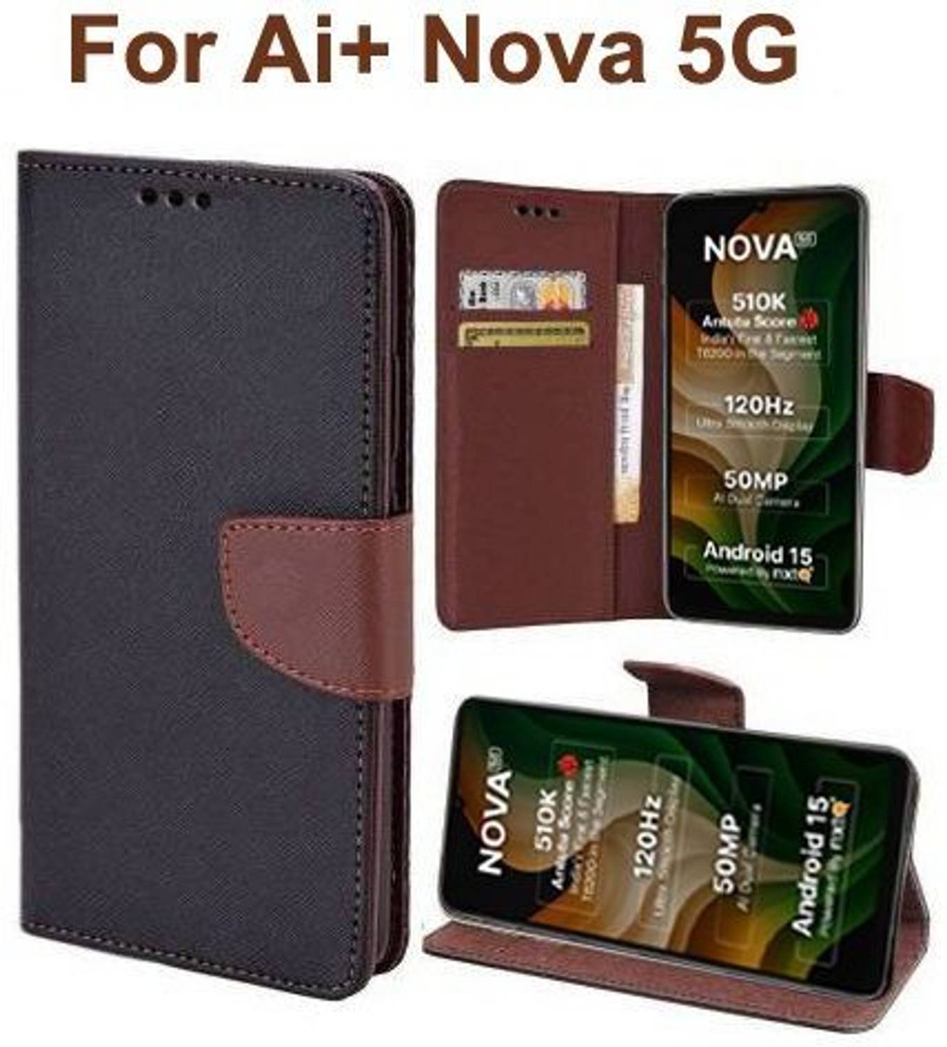 Carnage Flip Cover for Ai+ Nova 5G