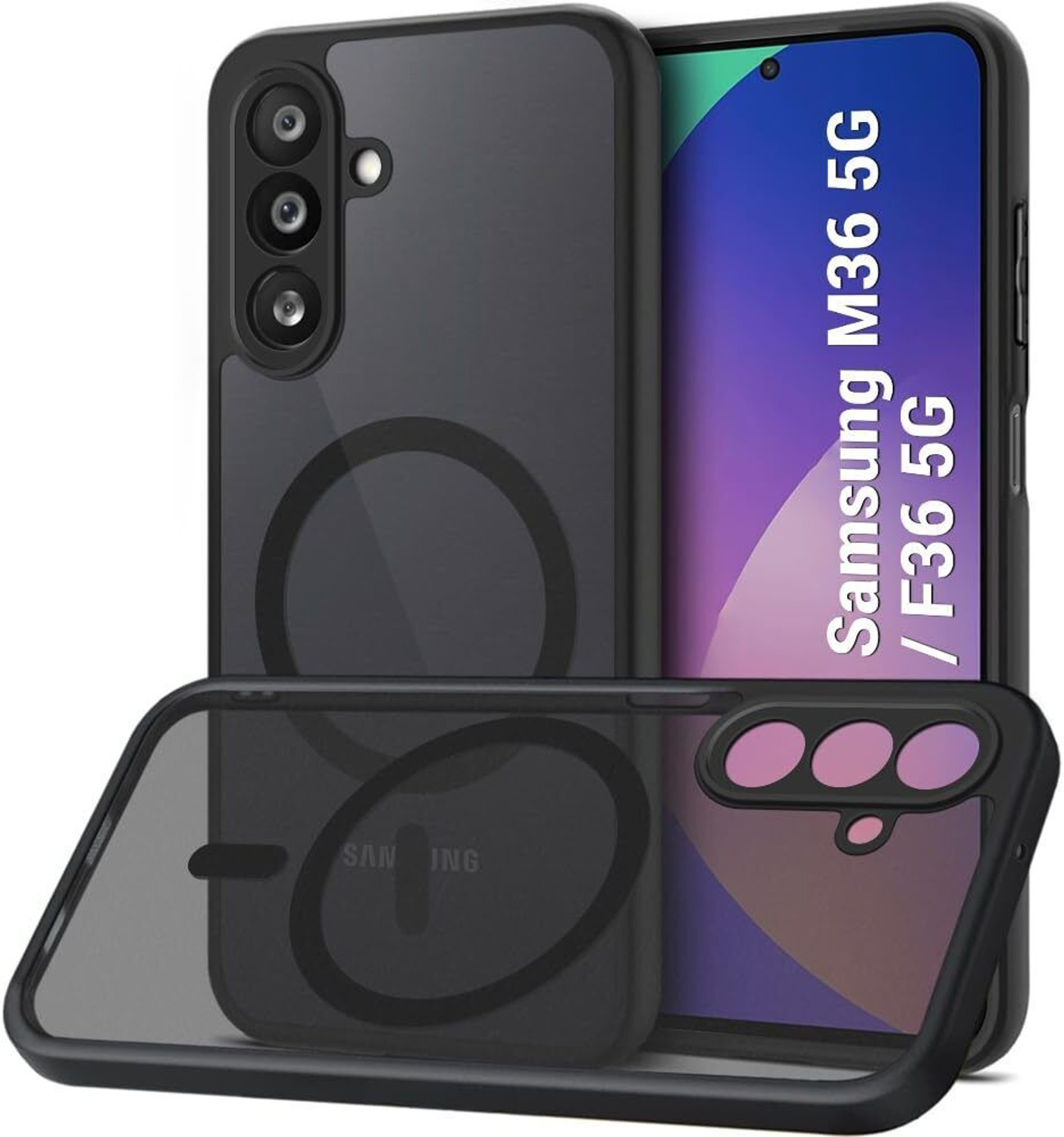 Image of Xolia Back Cover for Samsung Galaxy M36 5G, Samsung Galaxy F36 5G