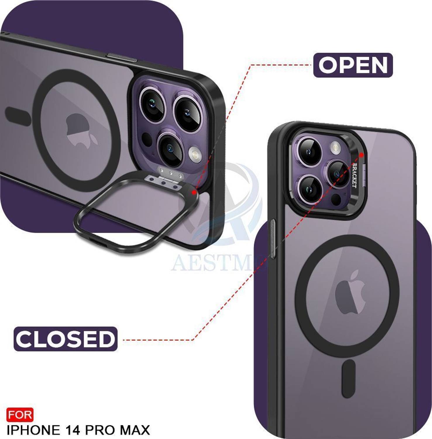 AESTMO iPhone 14 Pro Max TPU Back Cover - Image 4