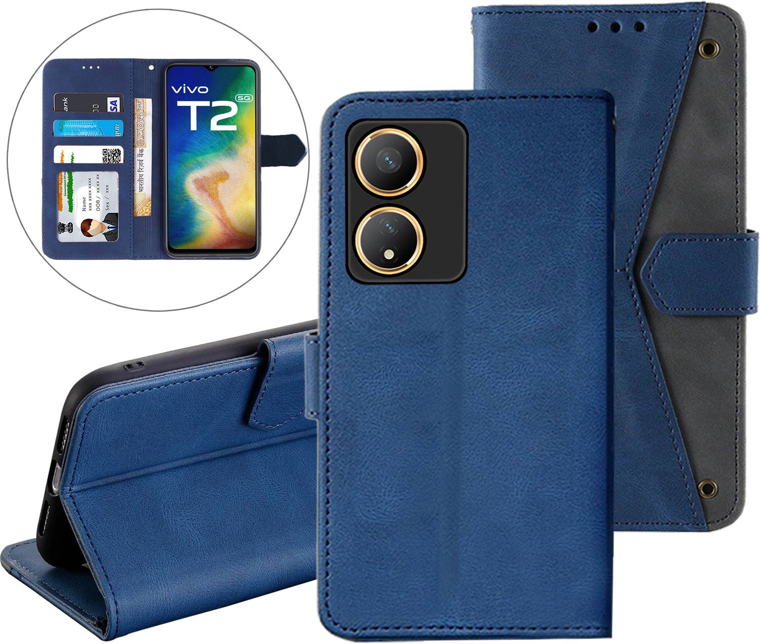 Autofocus Back Cover for Vivo T2 5G