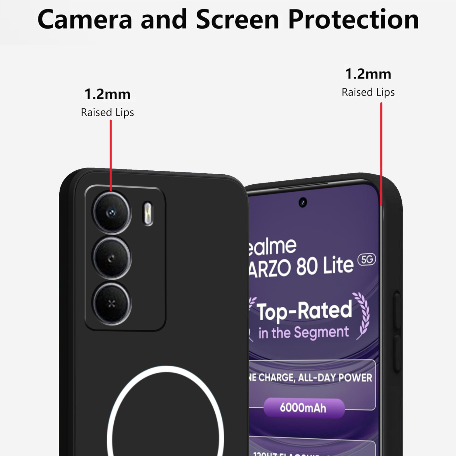 Image of Lovzi Back Cover for REALME NARZO 80 LITE 5G