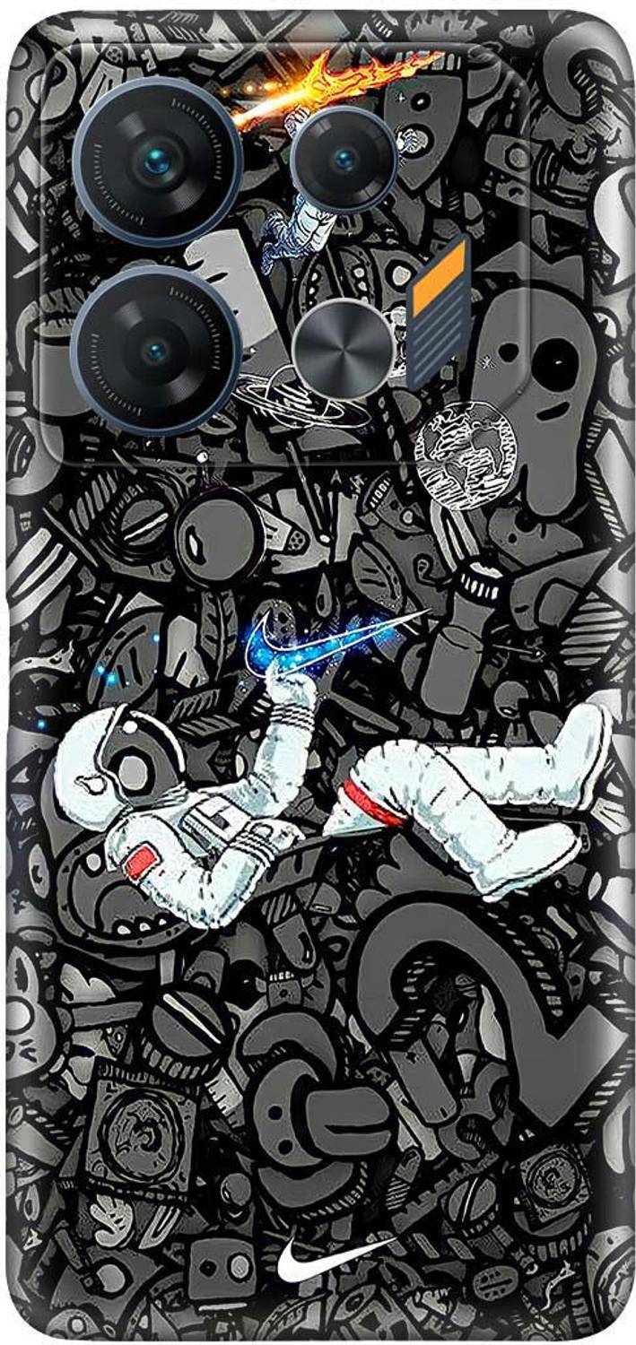 CLASSYPRINT Back Cover for Infinix GT 10 Pro Black - Image 2