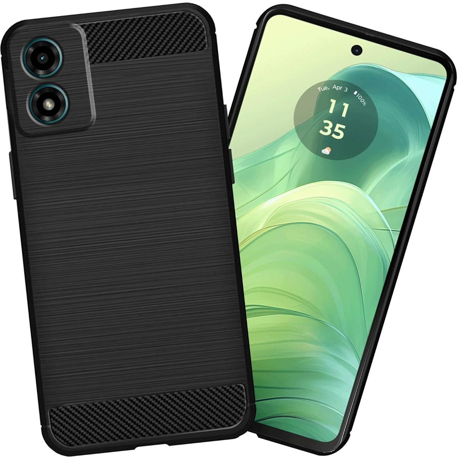 BINTAGE Back Cover for Motorola Moto G04