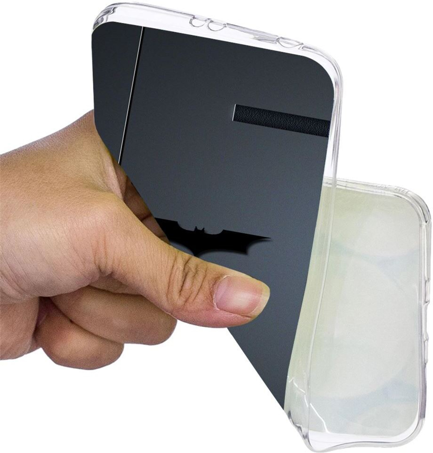 Image of FEBOS Back Cover for POCO F5 5G, Dc, Batman, Logo, Design, 65