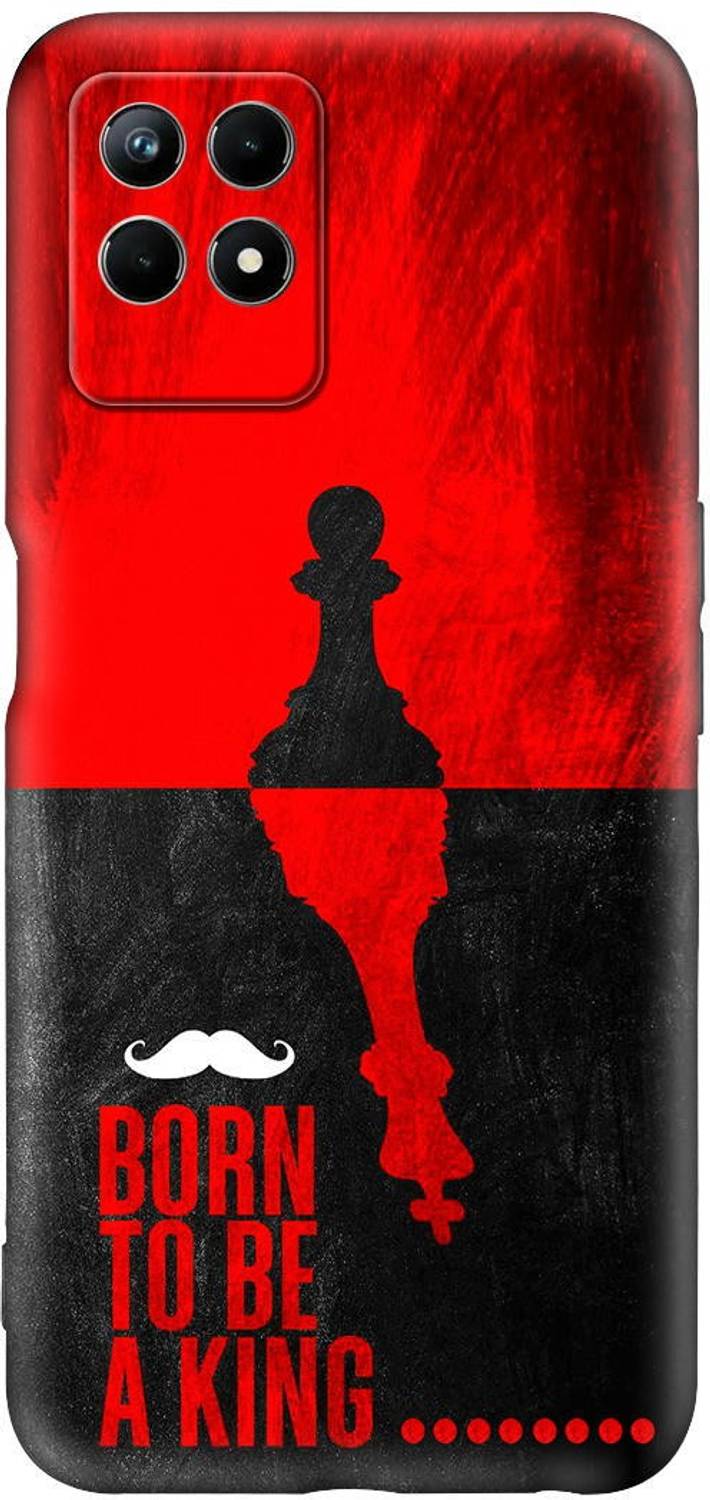 7printzone Back Cover for REALME 8i (4G) / NARZO 50