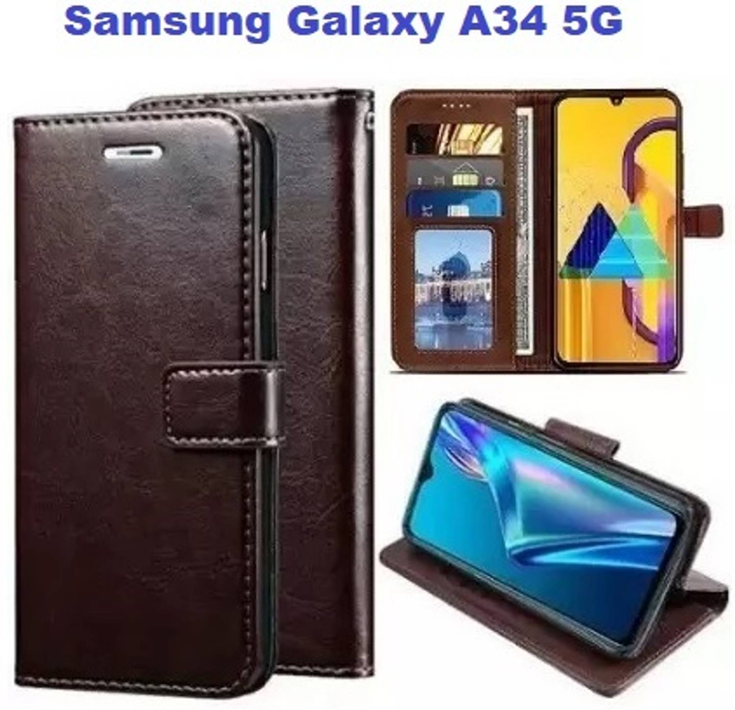 Aarov Flip Cover for Samsung Galaxy A34 5G