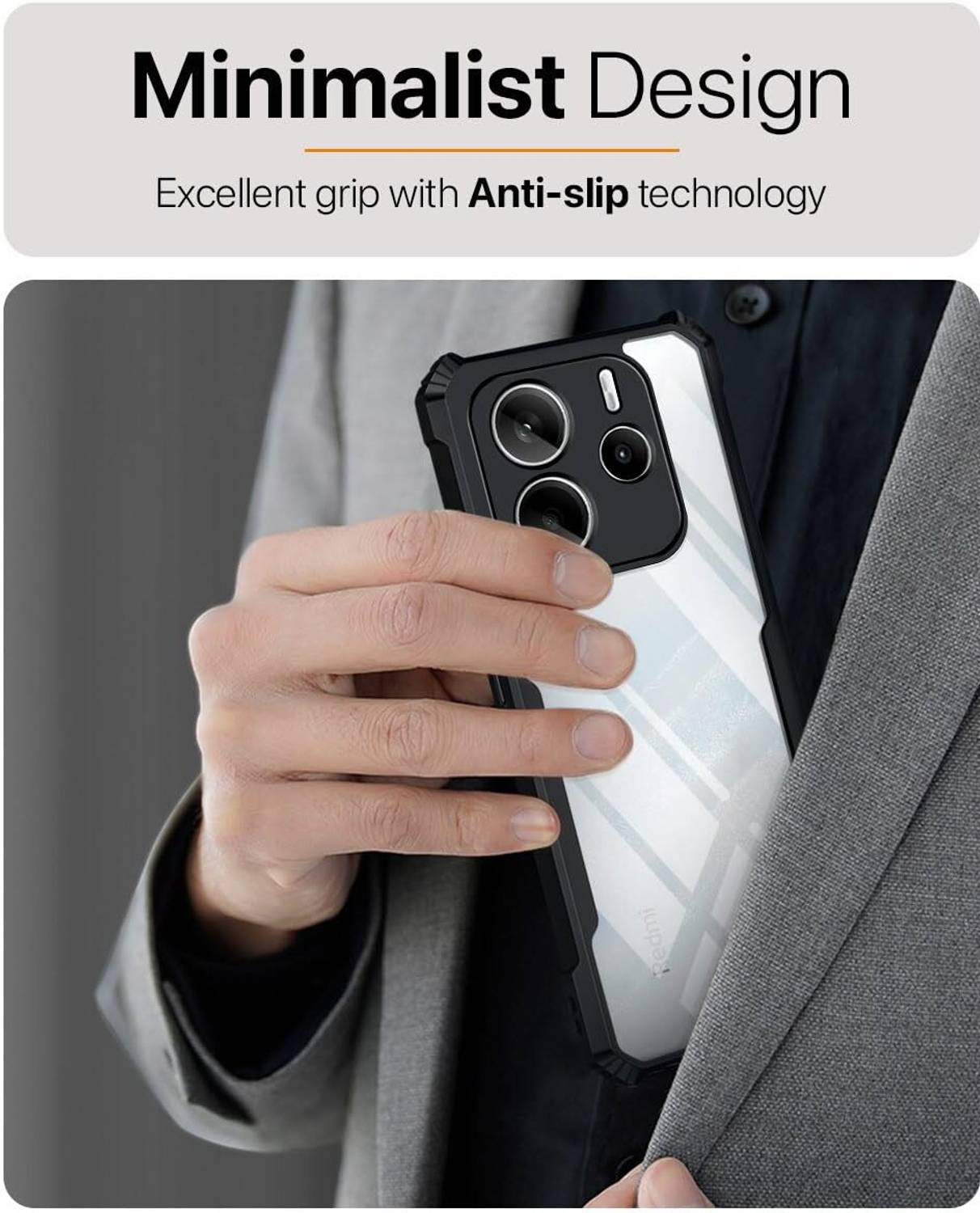 Foncase Back Cover for Redmi Note 14 - Image 5