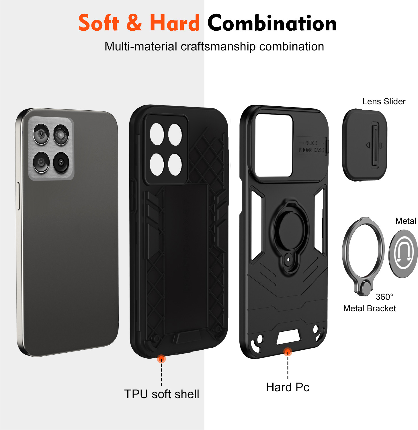 Image of Vikeko Back Cover for MOTOROLA Edge 60 Fusion 5G