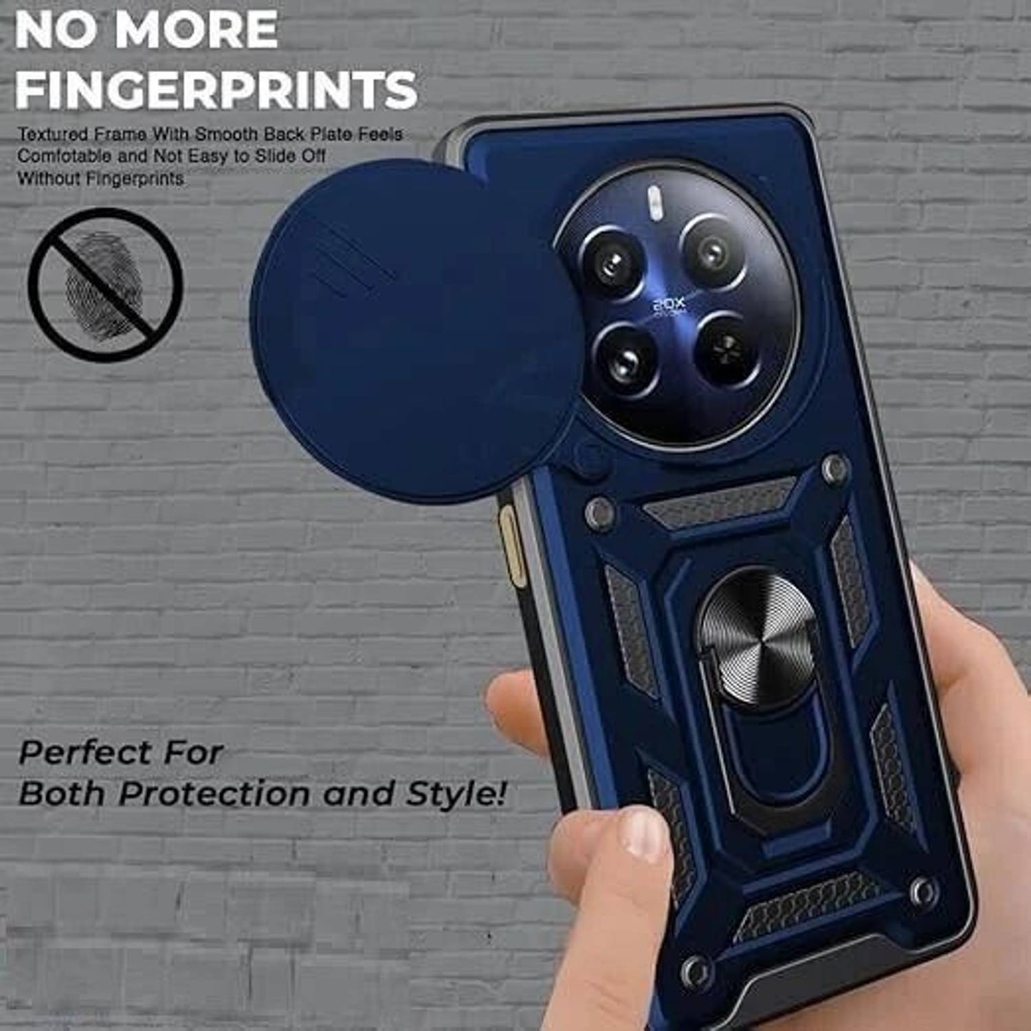 Fablue Back Cover for Realme P1 Pro 5G Blue - Image 3