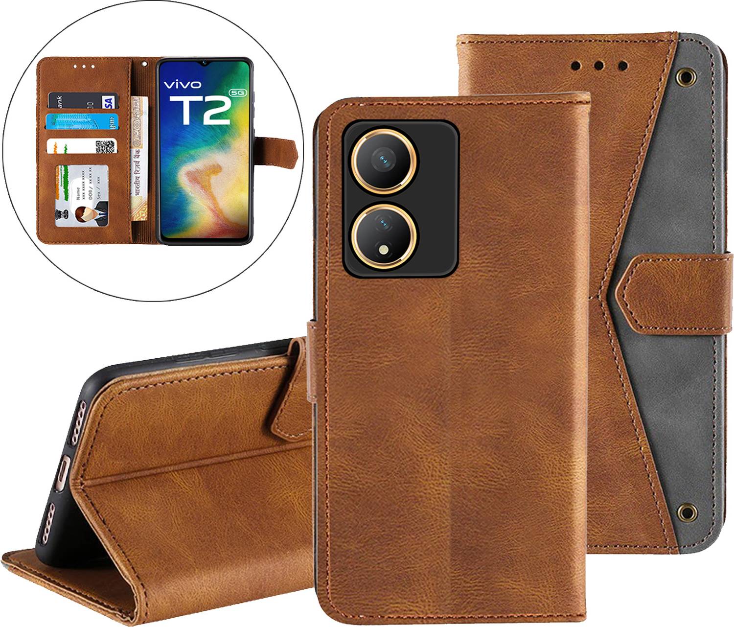 Autofocus Back Cover for Vivo T2 5G