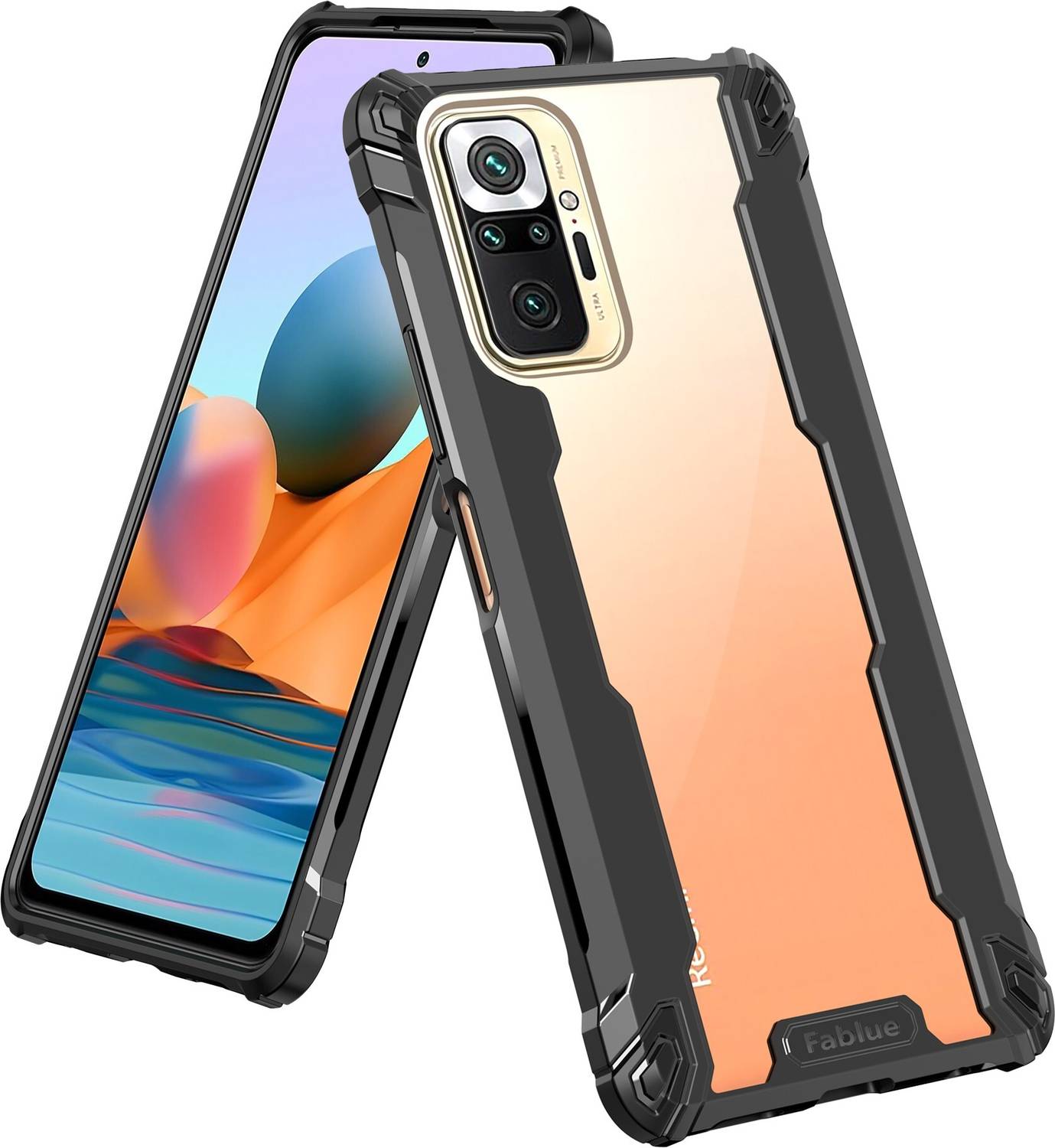 Fablue Back Cover for Mi Redmi Note 10 Pro