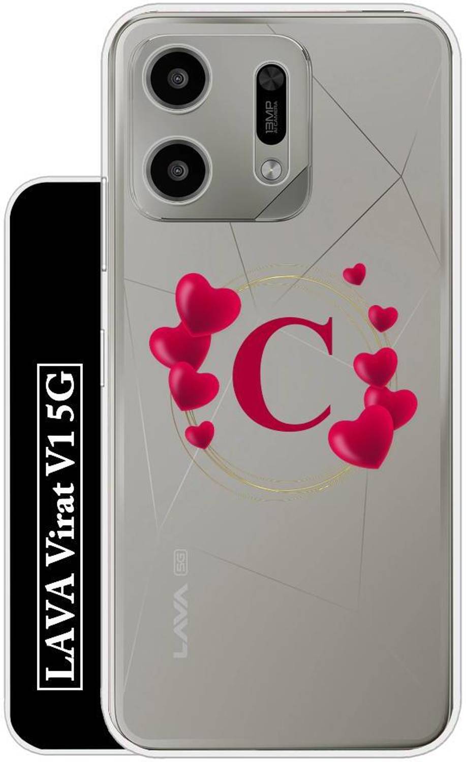 SNAZZY Back Cover for LAVA Virat V1 5G