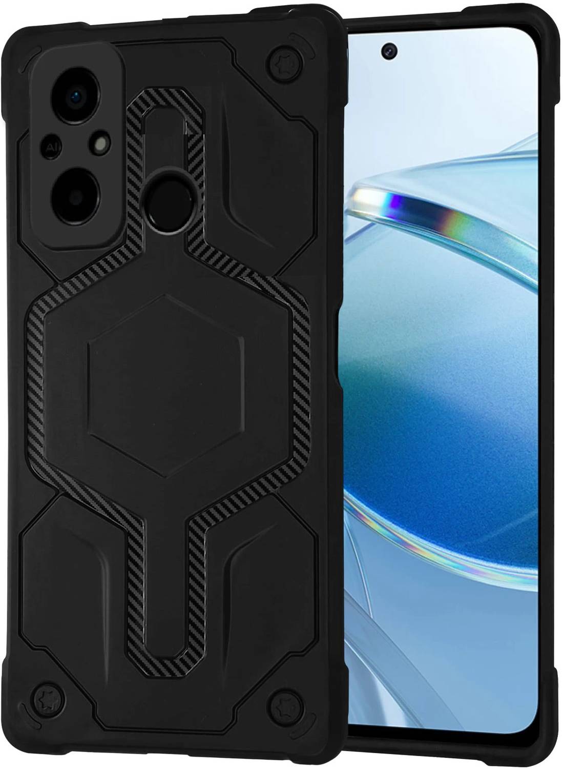ASMANTIC Back Cover for POCO C55