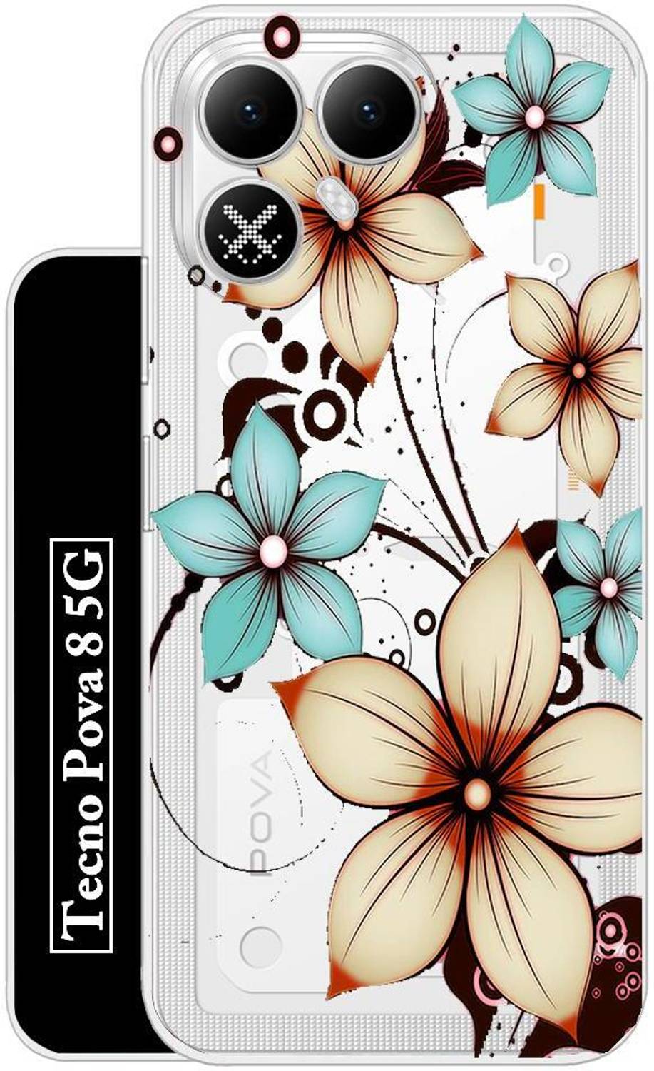 SNAZZY Back Cover for Tecno Pova 8 5G
