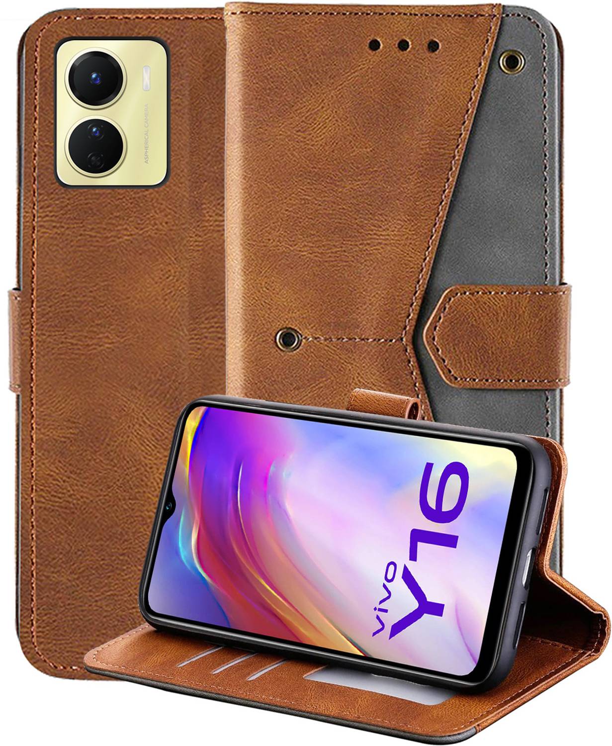 Autofocus Flip Cover for Vivo Y16