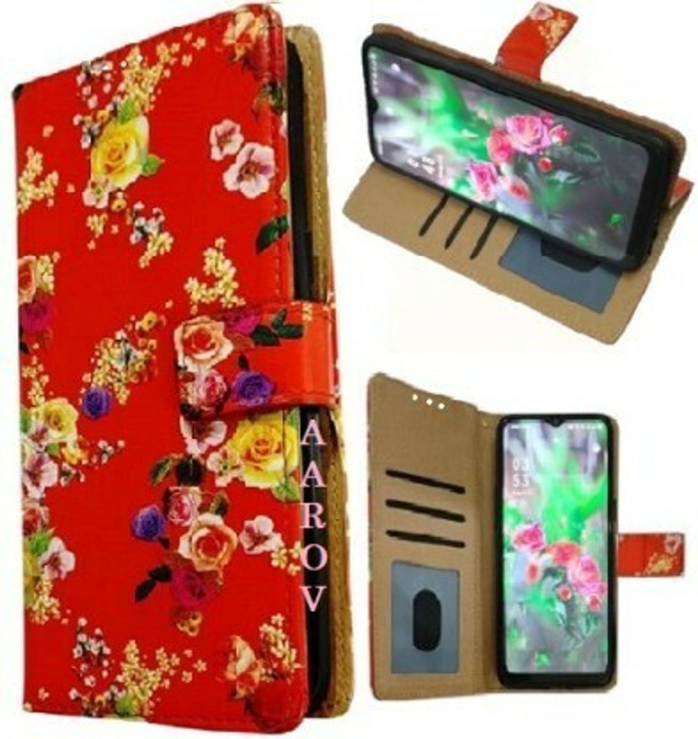Aarov Flip Cover for Samsung Galaxy F04, Samsung Galaxy F04 Designer Flip Cover