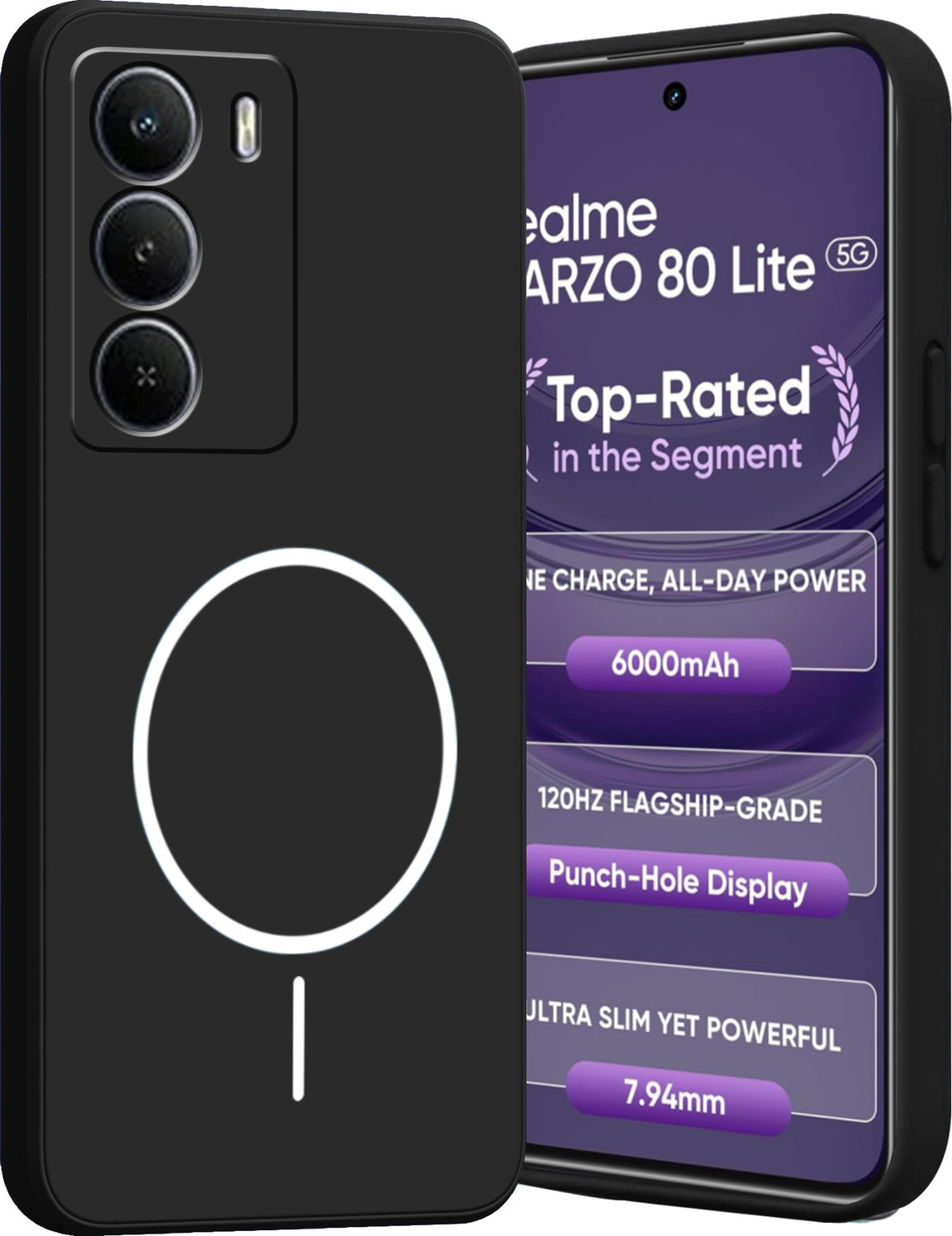 Image of Lovzi Back Cover for REALME NARZO 80 LITE 5G