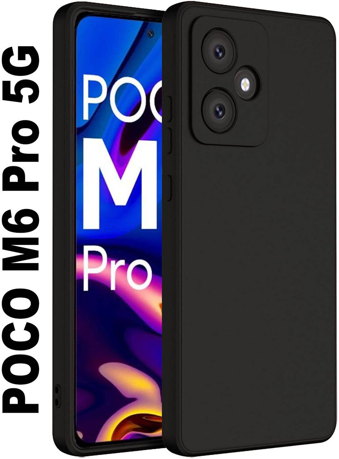 coverplay Back Cover for Poco M6 Pro 5G