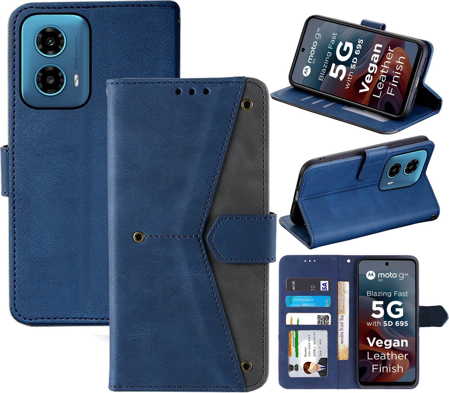 Autofocus Back Cover for Motorola Moto G34 5G, Motorola Moto G45 5G
