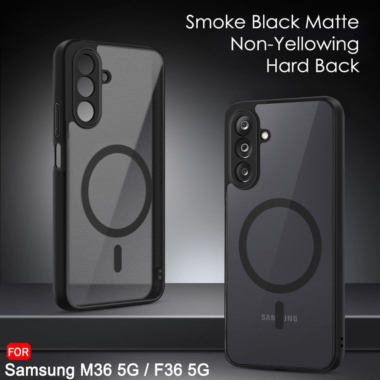 Image of Xolia Back Cover for Samsung Galaxy M36 5G, Samsung Galaxy F36 5G