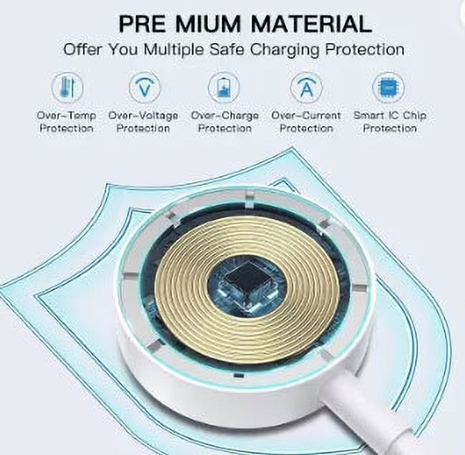 Image of ANBAZRJN Charger Compatible with T800 Ultra, T900 Ultra Sport Smartwatch Charging Pad Charging Pad