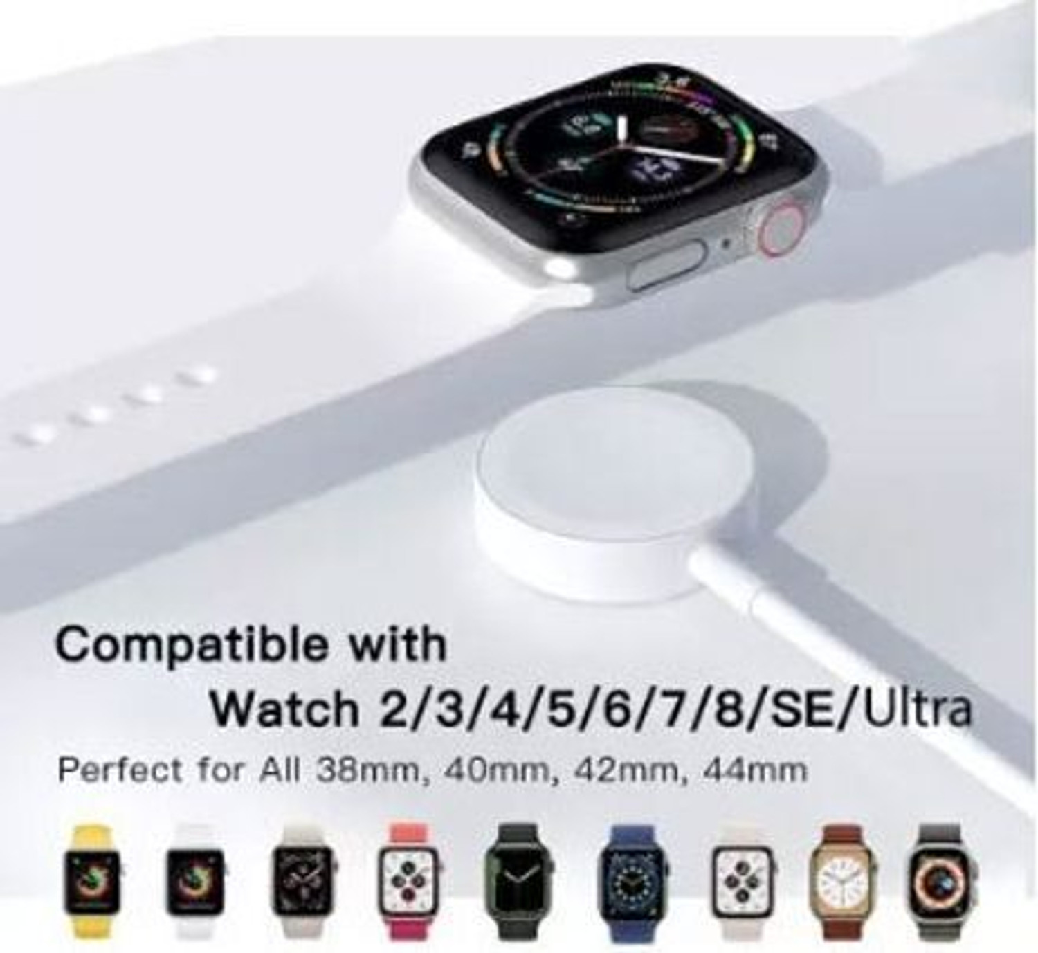 Image of ANBAZRJN Charger Compatible with T800 Ultra, T900 Ultra Sport Smartwatch Charging Pad Charging Pad