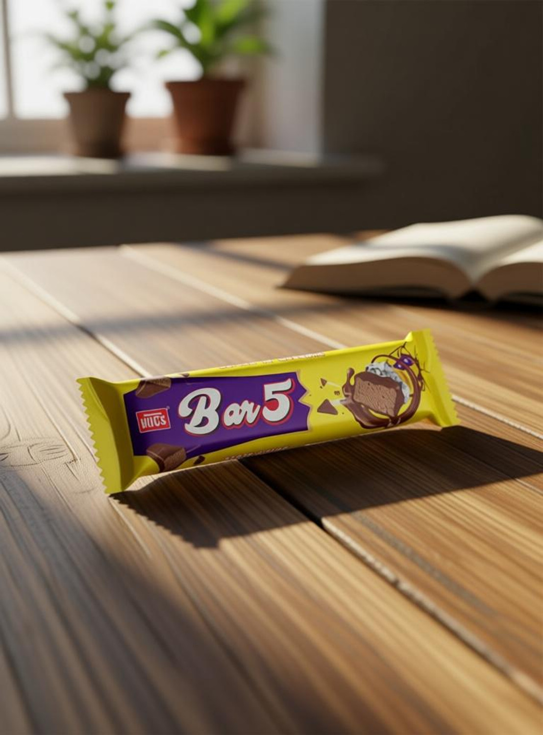 Image of HUGS Bar 5 Caramel & Nougat Chocolate (30 pcs) Bars (450 g)
