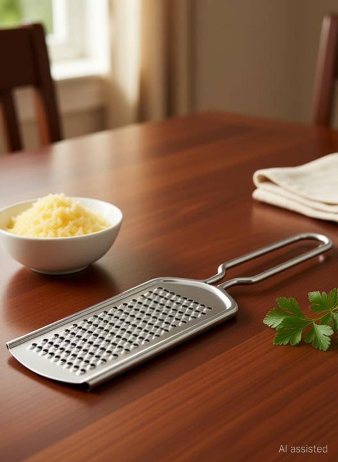 Chefkit Stainless Steel Cheese, Lemon, Ginger, Garlic, Vegetables, Fruit Grater Grater & Slicer