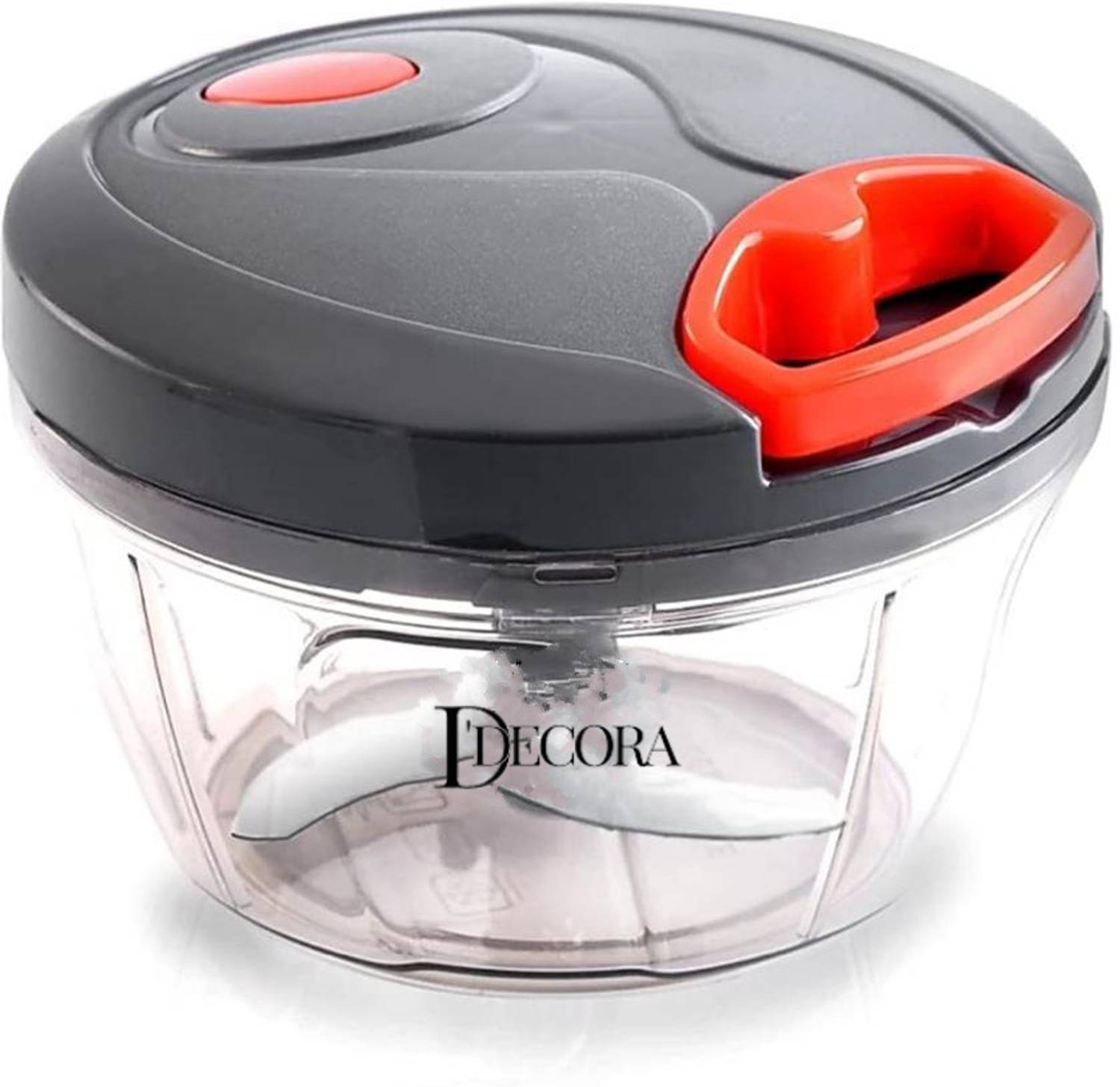DDecora 450 ML Grey Vegetable & Fruit Chopper - Image 5