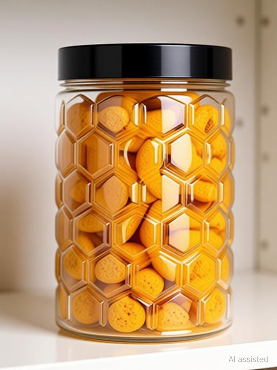Image of Glamexy Plastic Grocery Container - 350 ml, 650 ml, 1200 ml