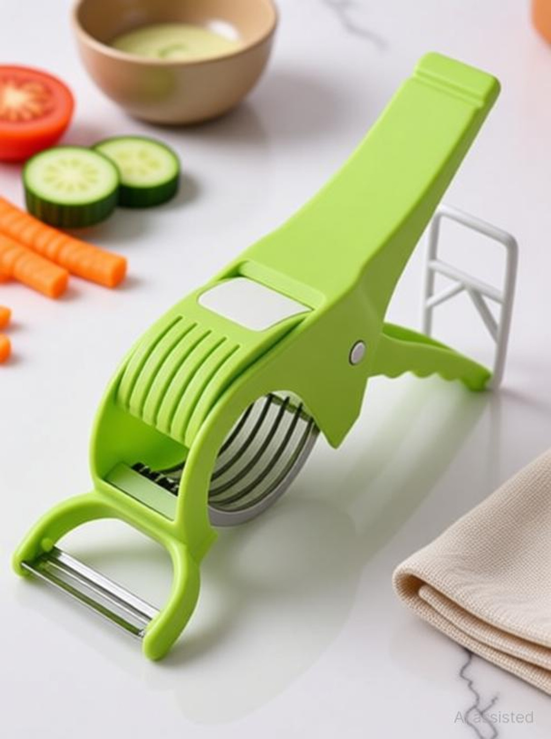 Image of winger by NA 2 in 1 Vegetable & Fruit Multi Cutter and fruit and vegetable cutter Vegetable & Fruit Chopper
