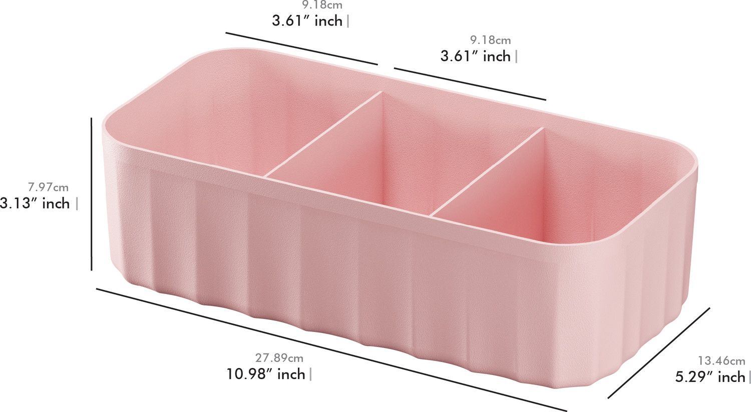 Image of Stylex Store 4 Pcs Wardrobe storage box For Underwear And Sock, Organizer Drawer Divider Closet Divider