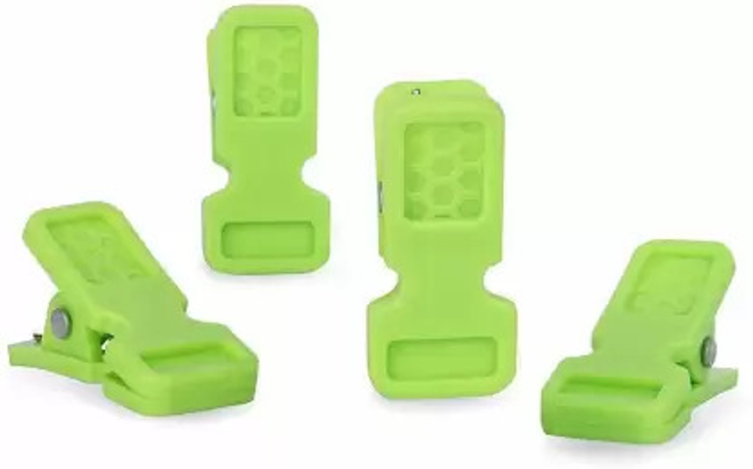 Image of Somapa 40 Pcs Mix Color Plastic Cloth Hanging Clips Plastic Cloth Clips