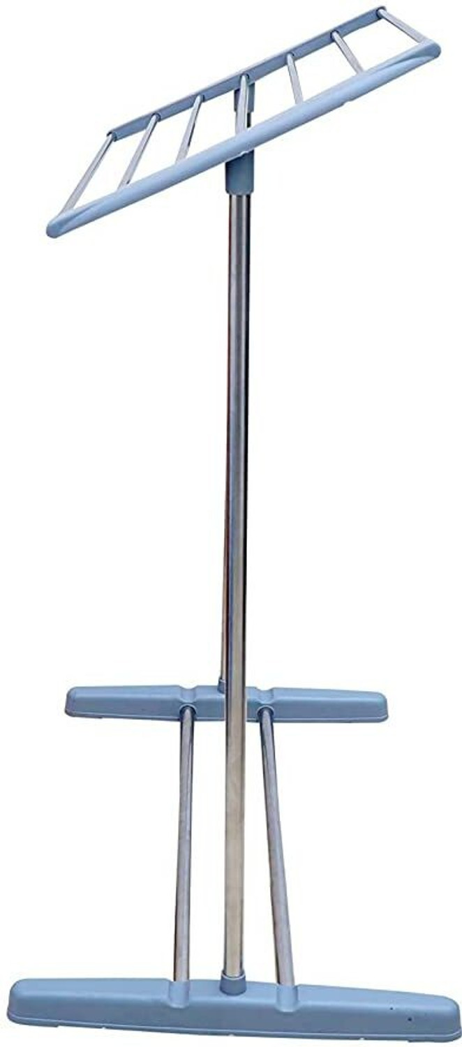 Image of Wishbone Stainless Steel Mobile Towel Rack for Drying Cloth Holder, Towel Stands MULTI Towel Holder