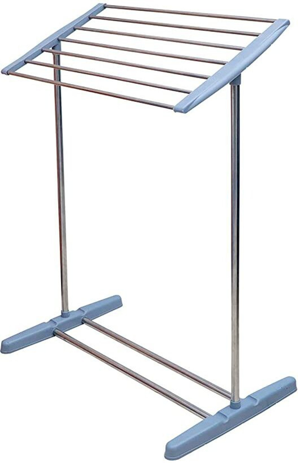 Image of Wishbone Stainless Steel Mobile Towel Rack for Drying Cloth Holder, Towel Stands MULTI Towel Holder