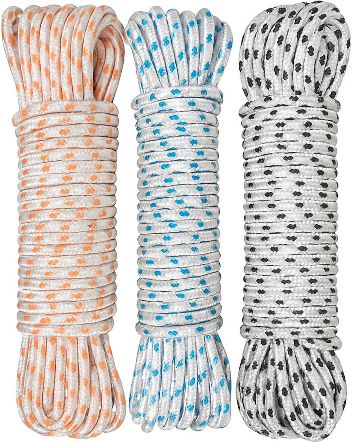 Image of Kabi Aggro Rope for Cloth Drying 10 Meter each Pack of 3 Rassi Polyester Clothesline