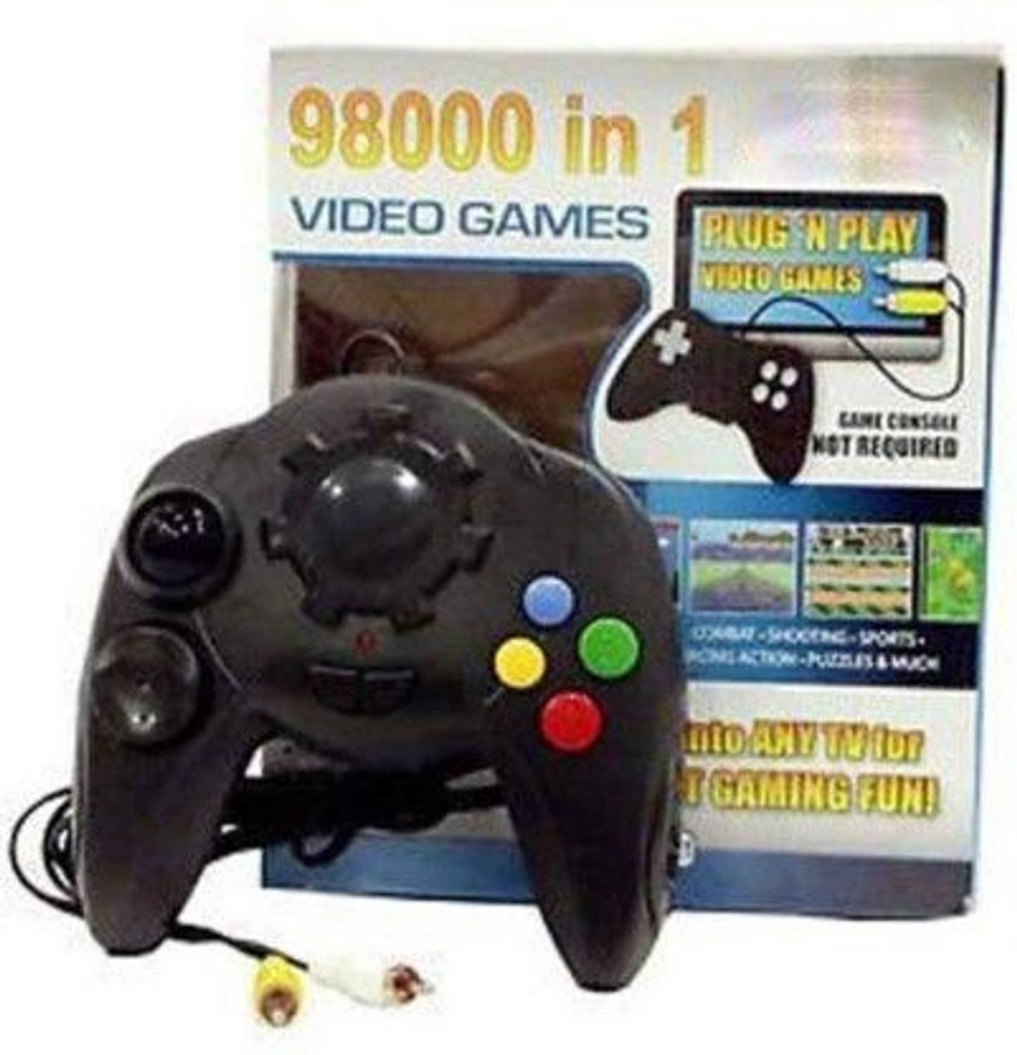 98000 IN 1 Video Game - Latest TV Video Game Special Edition